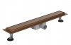 Lavita Odpływ liniowy Plate Steel Brushed Copper 800 5900378370079